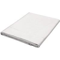 1951 'Luxury 1000 Thread Count' Egyptian Cotton Flat Sheet in Silver | Size: Super King Flat