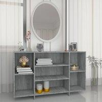 Berkfield Home Sideboard Grey Sonoma 120x30x75 cm Engineered Wood | Size: 120 x 30 x 75 cm