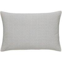 1951 'Tahra' Cotton Sateen Cushion in Silver | Size: 40 cm x 60 cm