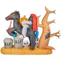 VFM e-Store Halloween Inflatable Headless Horseman Decoration Trick or Treat
