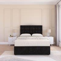 Alabama Plush Bed Set With No Drawers Mattress & 26" Headboard