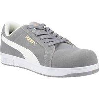 Puma Safety Iconic Low Safety Shoes in Grey | Size: 12