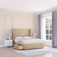 Falcon Coniston Wingback Bed Set ,2 Drawers & 54" Floor Standing Headboard