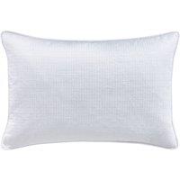 1951 'Kham' Cotton Cushion in White | Size: 40 cm x 60 cm