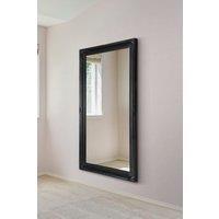 MirrorOutlet 'Hamilton' Black Antique Design Large Wall Mirror 137cm x 76cm | Size: 137 cm x 76 cm
