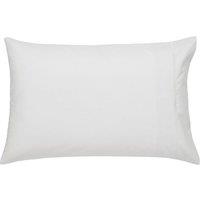1951 'Andaz' Eqyptian Cotton Standard Pillowcase in Silver | Size: Double