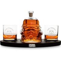 Thumbs Up Original Stormtrooper 3D Helmet Decanter Set in Clear