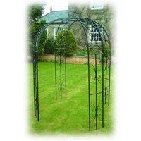 Poppyforge Buckingham 4 Way Gazebo (Including Ground Spikes) - Steel - BM/RtR in Black
