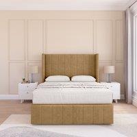 Melbourne Plush Bed Set ,No Drawers & 54" Wingback Headboard