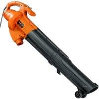 Superhandy Corded 3 in 1 Leaf Blower Vacuum & Mulcher 2400W 270km/h 6 Speed in Orange