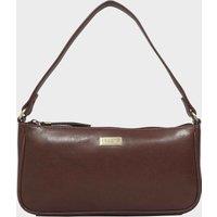 ZERA' Real Leather Baguette Shoulder Bag