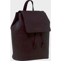 GRACE' Full Grain Leather Flap-over Backpack