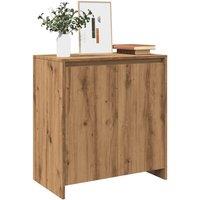Berkfield Home Sideboard Artisan Oak 70x41x75 cm Engineered Wood in Brown | Size: 70 x 41 x 75 cm