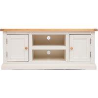 Cabinet Bits Castelli Off-White 2 Door TV Cabinet Wood Knob
