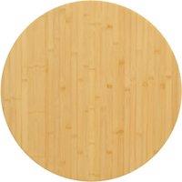 Berkfield Home Table Top 70x1.5 cm Bamboo in Brown | Size: 70x1.5 cm