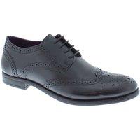 Frank James Men's Richmond Leather Lace Up Brogues in Black | Size: 10