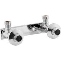 Balterley Fast Fit Bracket for Bar Valve Chrome in Silver
