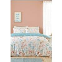 Fusion 'Evelyn' Bow Print Reversible Duvet Cover Set | Size: King