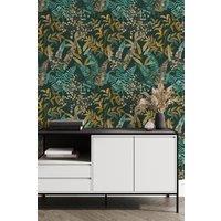 Superfresco Easy Temptation Aqua Wallpaper in Blue | Size: 10000mm x 520mm