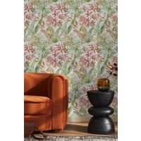 Superfresco Easy Temptation Aqua Wallpaper in Orange | Size: 10000mm x 520mm
