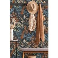 Superfresco Easy Temptation Aqua Wallpaper in Orange | Size: 10000mm x 520mm