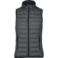 Kariban Women's Lightweight Down Bodywarmer in Grey | Size: Small