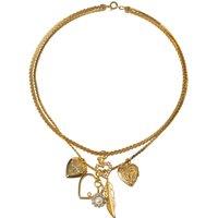 Caramel Vintage Jewellery Women's Gold Secret Love Chain Necklace