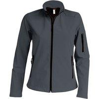 Kariban Women's Soft Shell Jacket in Dark Grey | Size: Large