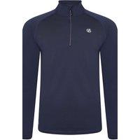 Dare 2b Men's Fuse Up II Lightweight Core Half Zip Stretch Midlayer in Mid Blue | Size: 3XL
