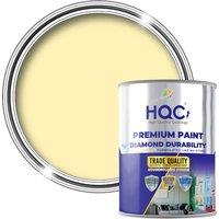 HQC PAINTS Masonry Touch Up Paint - 1L in Light Yellow