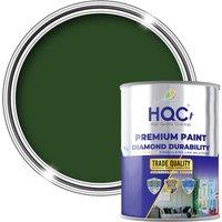 HQC PAINTS Masonry Paint - 1L in Racing Green