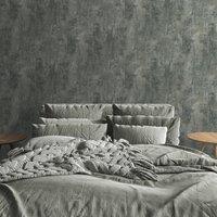Muriva Cove Texture Wallpaper in Green