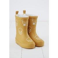 Grass & Air Colour-Changing Wellies in Mustard | Size: Infant 4