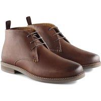 Silver Street London Men's Redhill Premium Leather Chukka Boots in Brown | Size: 9