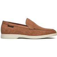 SIMON CARTER Men's Tanius Loafer Shoes in Brown | Size: 8