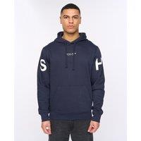 Henleys Men's Hensleeve Hoodie in Navy | Size: Large