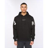 Henleys Men's Hensleeve Hoodie in Black | Size: Large