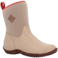 Muck Boots Women's 'Muckster II Mid' Textile/Weather Wellingtons in Tan | Size: 4