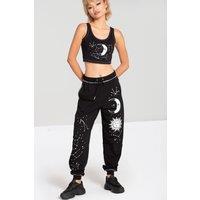 Hell Bunny Women's Solaris Joggers Black | Size: 4XL