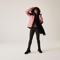 Regatta Women's Aldthorn Hooded Water-Repellent Insulating Padded Jacket in Pink | Size: 14