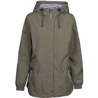 Trespass Women's Flourish Waterproof Jacket in Olive | Size: Small