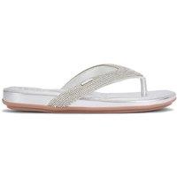 Carvela Women's 'Riviera Jewel' Sandals in Silver | Size: 3