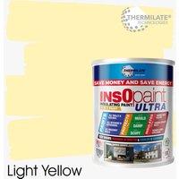 THERMILATE TECHNOLOGIES InsOpaint ULTRA - 9 IN 1 Interior & Exterior Paint - 5L in Light Yellow