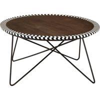 Orsina Acacia Wood Coffee Table, Sturdy Decorative Table For Livingroom, Durable Modern Coffee Table in Brown