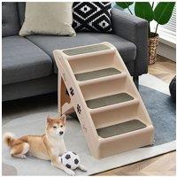 4-step Plastic Foldable Pet Stair Indoor Climbing Ladder