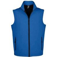 SOL'S Men's Race Softshell Body Warmer in Blue | Size: 2XL