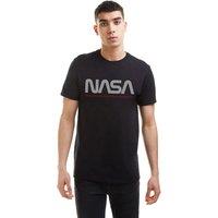 NASA Men's Insignia Cotton T-shirt in Black | Size: Small