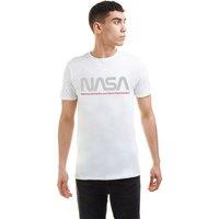 NASA Men's Insignia Cotton T-shirt in White | Size: Small