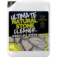 ProKleen Natural Stone Cleaner 5L - Removes Dirt, Lichen, Moss & Weather Staining in Clear