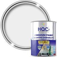 HQC PAINTS HQC Vinyl Matt Emulsion Paint - Matt Finish for Interior Walls - 1L in Light Grey